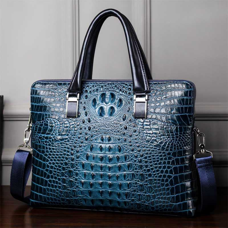 Sac de luxe motif Alligator, Sac à main/ sac ordinateur, Sac affaires