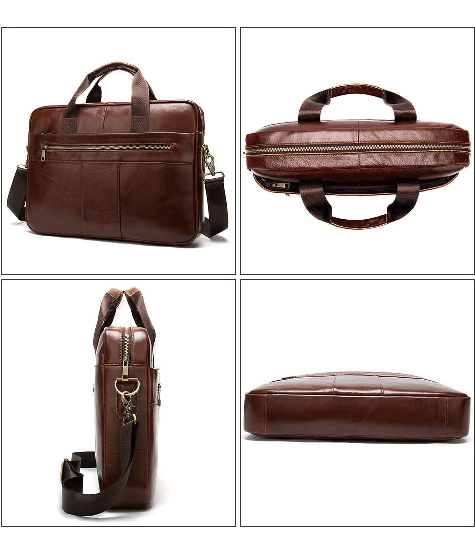 Sac  en cuir homme/ affaires, ordinateurs, porte documents