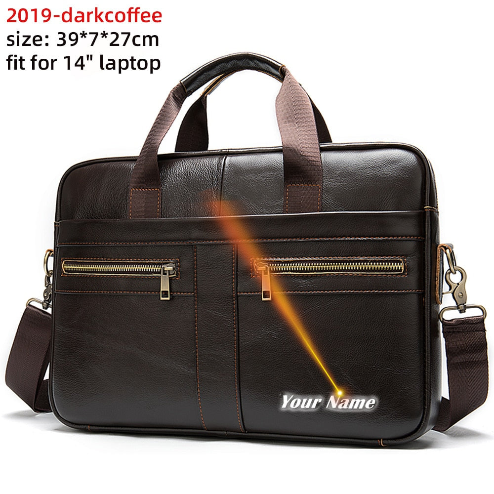 Sac  en cuir homme/ affaires, ordinateurs, porte documents