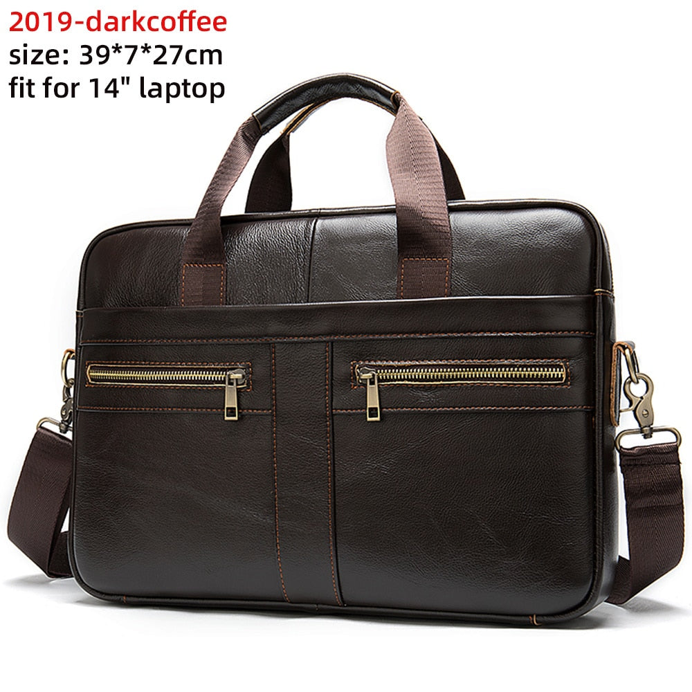 Sac  en cuir homme/ affaires, ordinateurs, porte documents