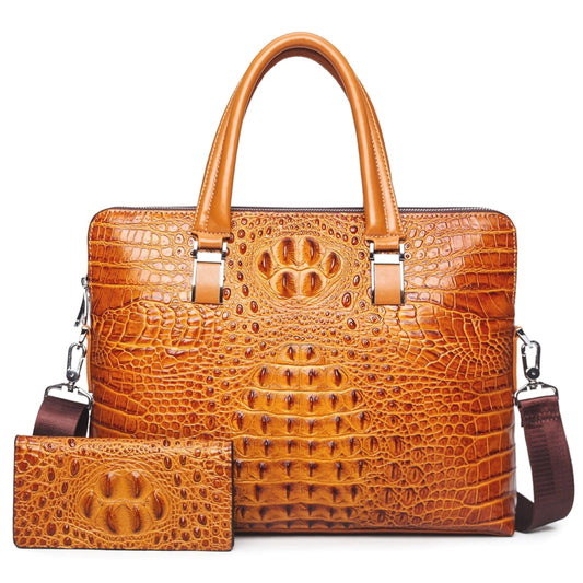 Sac de luxe motif Alligator, Sac à main/ sac ordinateur, Sac affaires